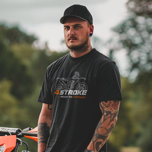 KTM 450 XCF-W T-Shirt - Motorcycle Tee Shirt for Riders