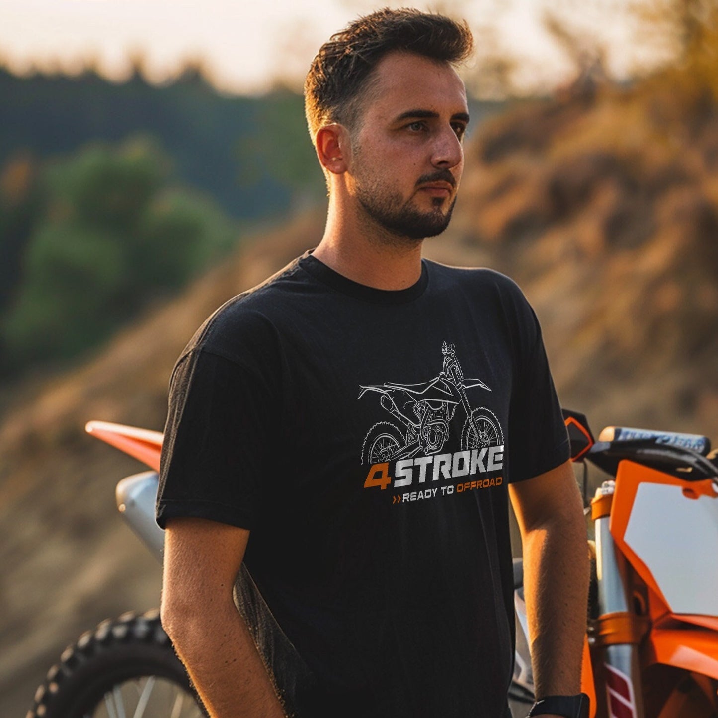 KTM 500 EXC-F T-Shirt - Motorcycle Tee Shirt for Riders