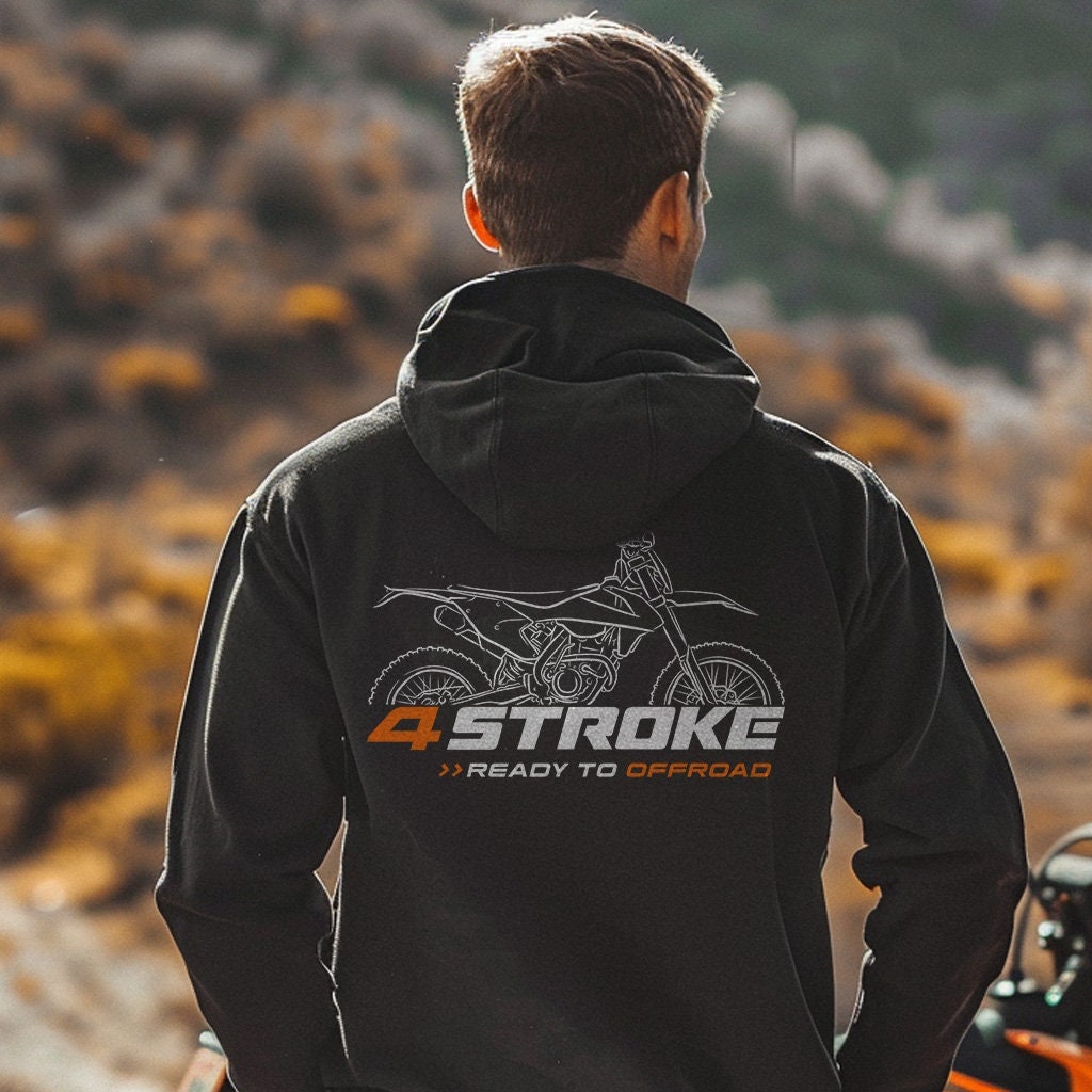 KTM 450 EXC-F Hoodie - Motorcycle Sweatshirt for Riders
