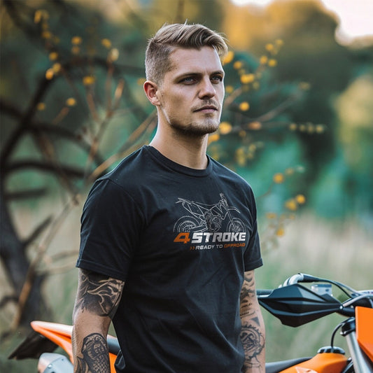 KTM 250 XCF-W T-Shirt - Motorcycle Tee Shirt for Riders