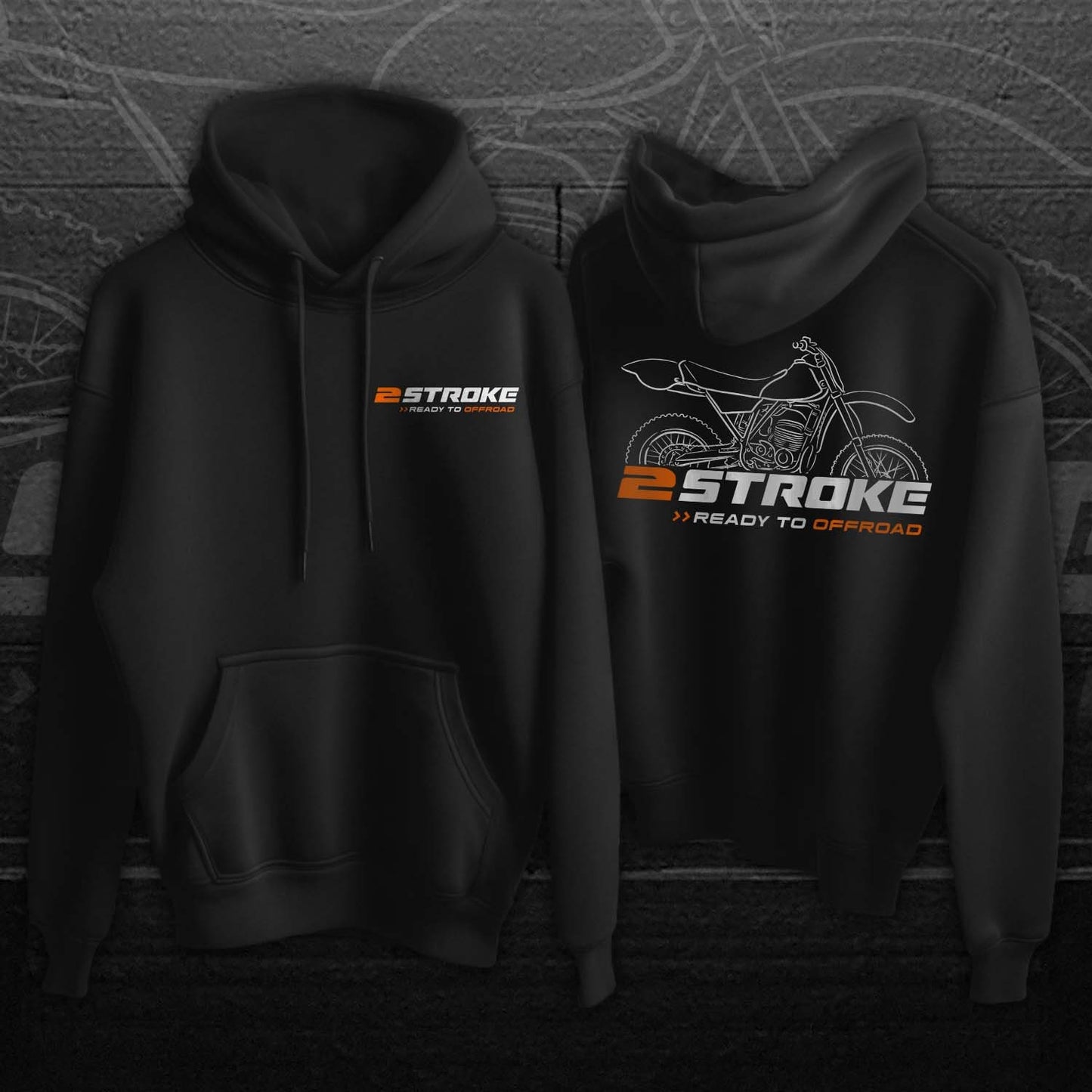 KTM 250 MC Hoodie - Motorcycle Sweatshirt for Riders