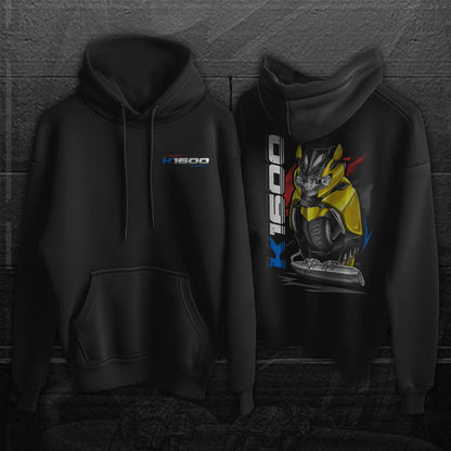 BMW K1600 Inspired Hoodie - Motorcycle Sweatshirt for Motorrad Rider