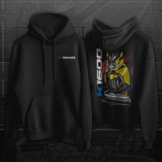 BMW K1600 Inspired Hoodie - Motorcycle Sweatshirt for Motorrad Rider