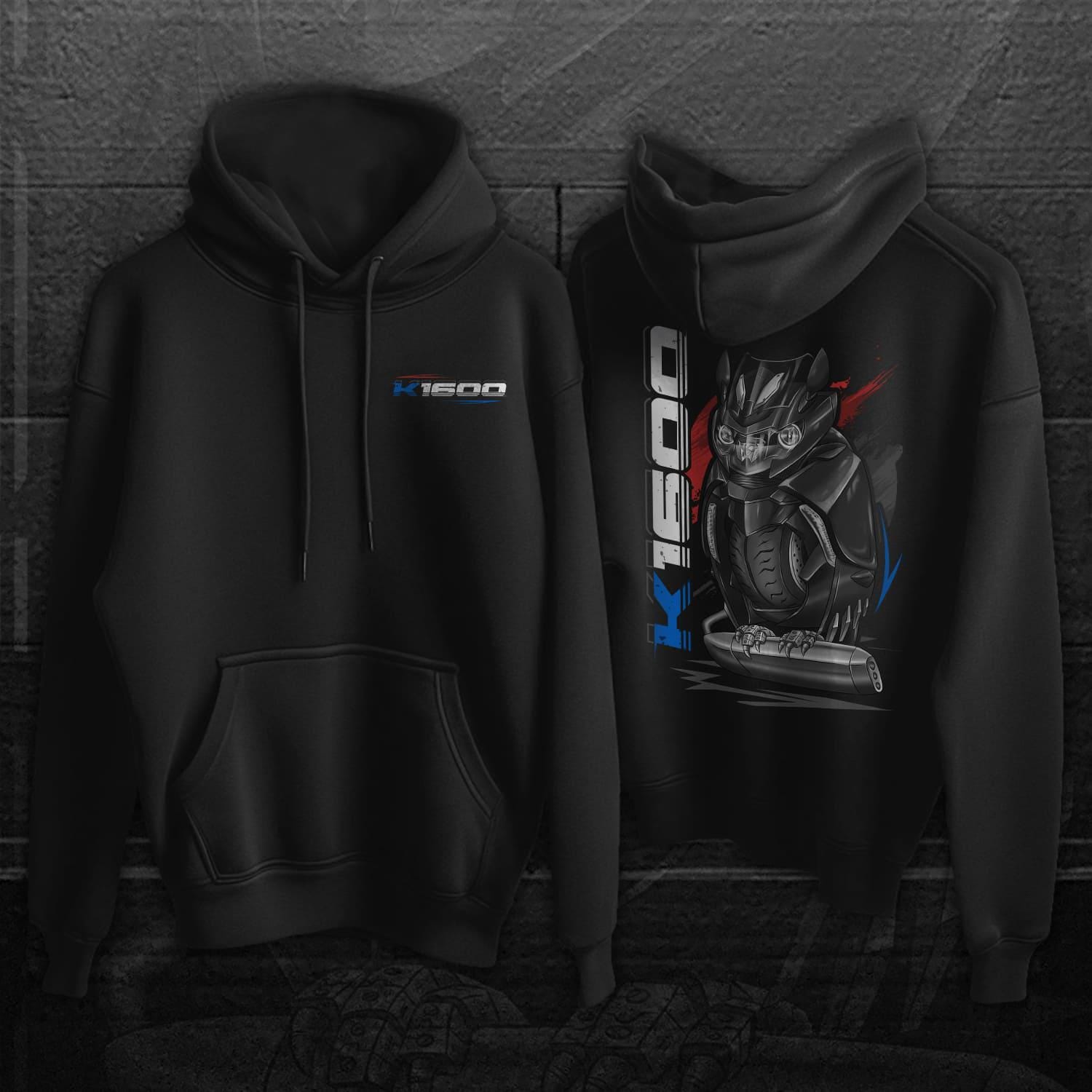 BMW K1600 Inspired Hoodie - Motorcycle Sweatshirt for Motorrad Rider