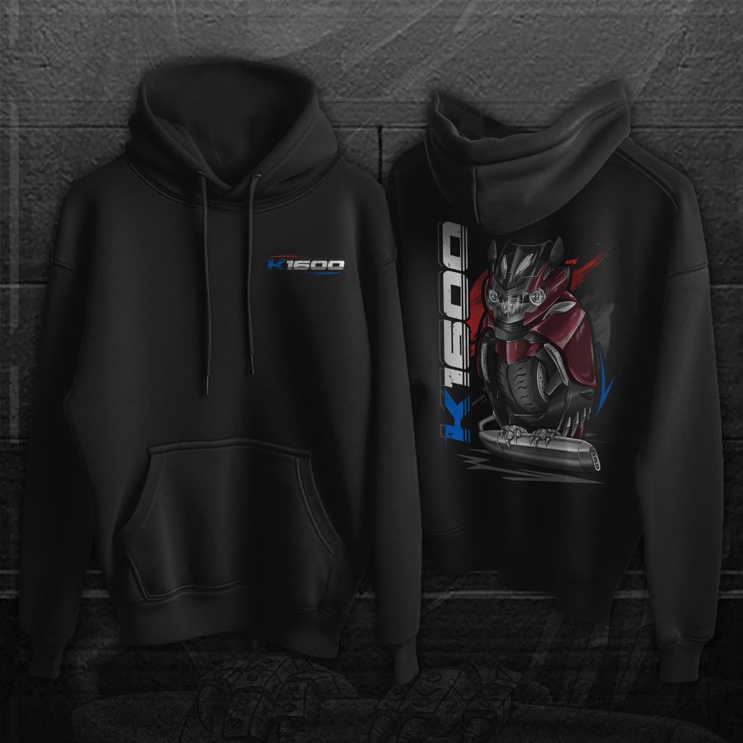 BMW K1600 Inspired Hoodie - Motorcycle Sweatshirt for Motorrad Rider