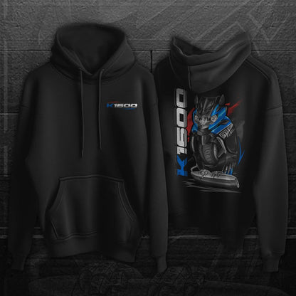 BMW K1600 Inspired Hoodie - Motorcycle Sweatshirt for Motorrad Rider