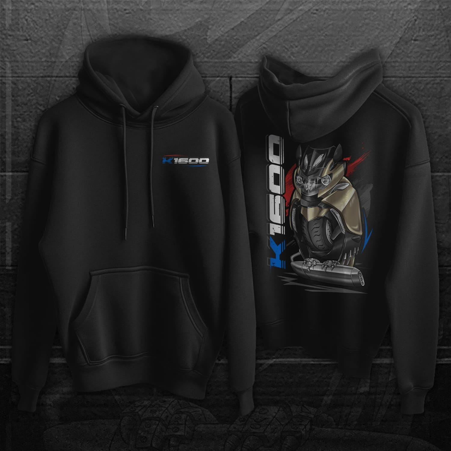 BMW K1600 Inspired Hoodie - Motorcycle Sweatshirt for Motorrad Rider