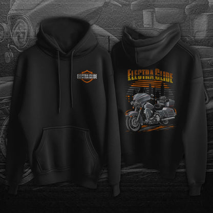Harley Electra Glide Classic FLHTC & FLHTCI 2009-10 Inspired Hoodie - Motorcycle Sweatshirt for Biker