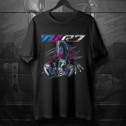Yamaha YZF-R7 2022-24 Inspired T-Shirt - Motorcycle Tee Shirt