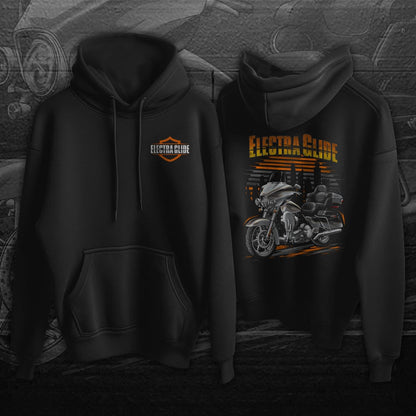 Harley Electra Glide CVO Ultra Classic FLHTCUSE 2012-13 Inspired Hoodie - Motorcycle Sweatshirt for Biker