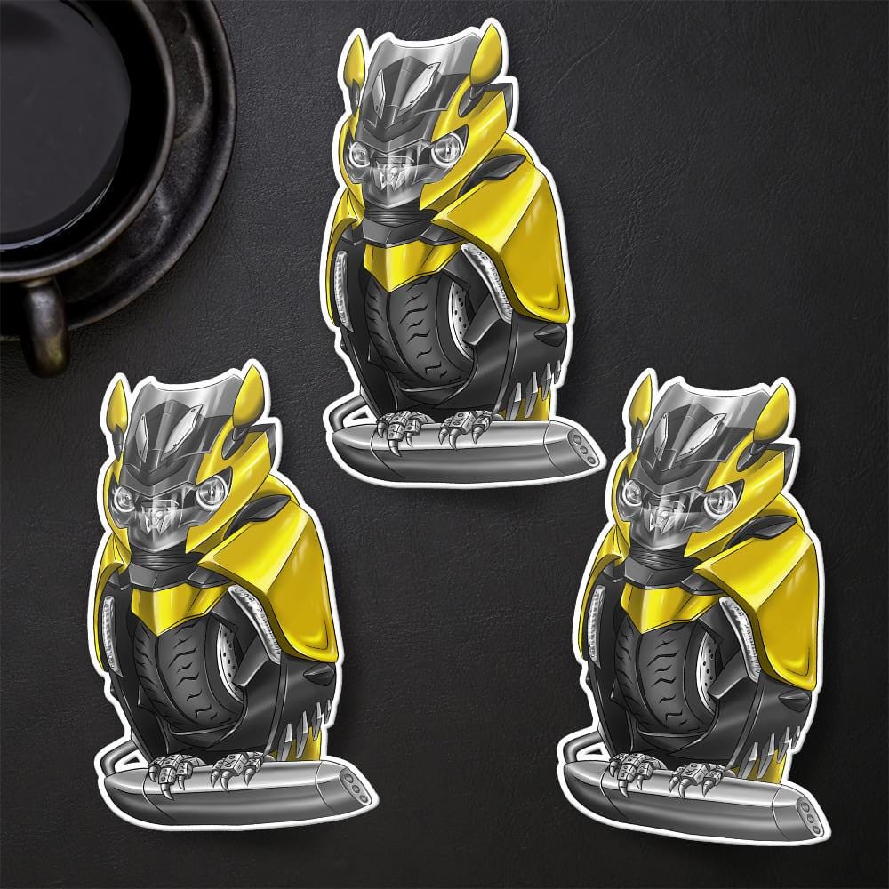 BMW K1600 Inspired Stickers - Set of 3 Motorcycle Decals for Motorrad Riders