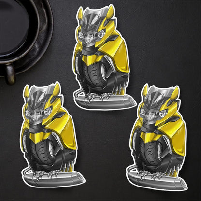 BMW K1600 Inspired Stickers - Set of 3 Motorcycle Decals for Motorrad Riders