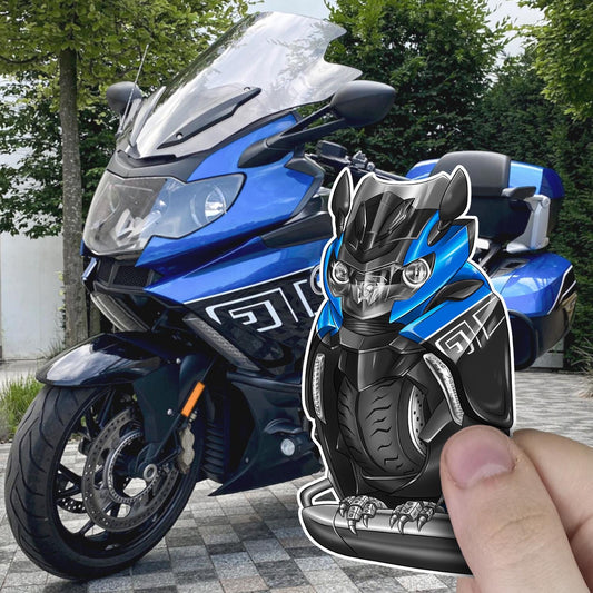 BMW K1600 Inspired Stickers - Set of 3 Motorcycle Decals for Motorrad Riders