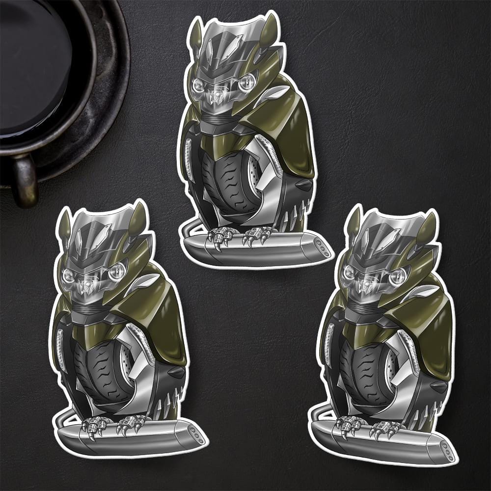 BMW K1600 Inspired Stickers - Set of 3 Motorcycle Decals for Motorrad Riders