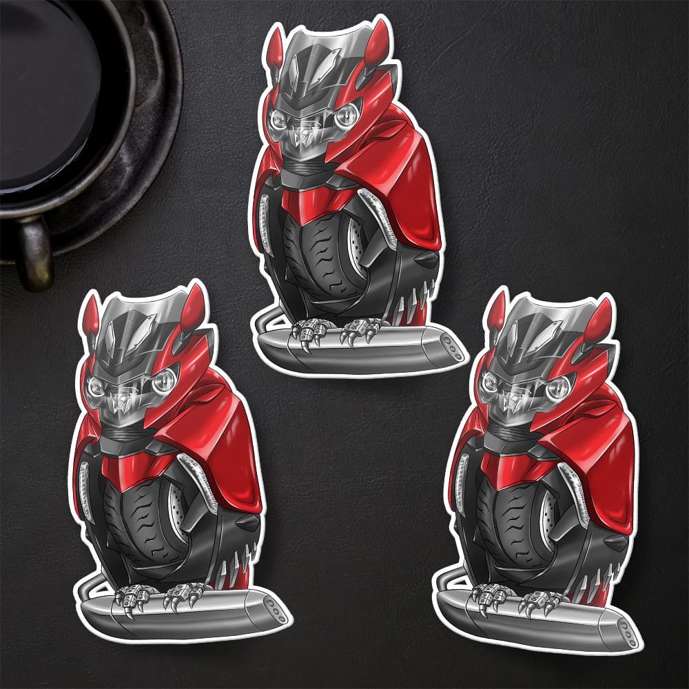 BMW K1600 Inspired Stickers - Set of 3 Motorcycle Decals for Motorrad Riders