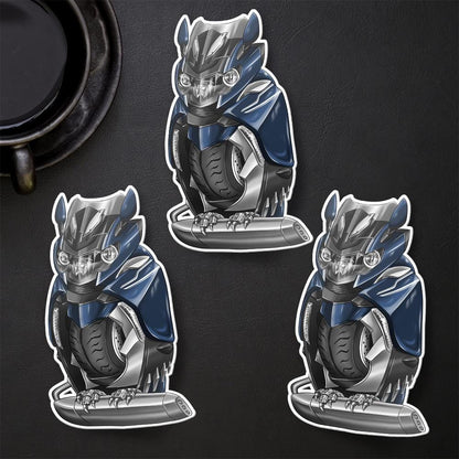 BMW K1600 Inspired Stickers - Set of 3 Motorcycle Decals for Motorrad Riders