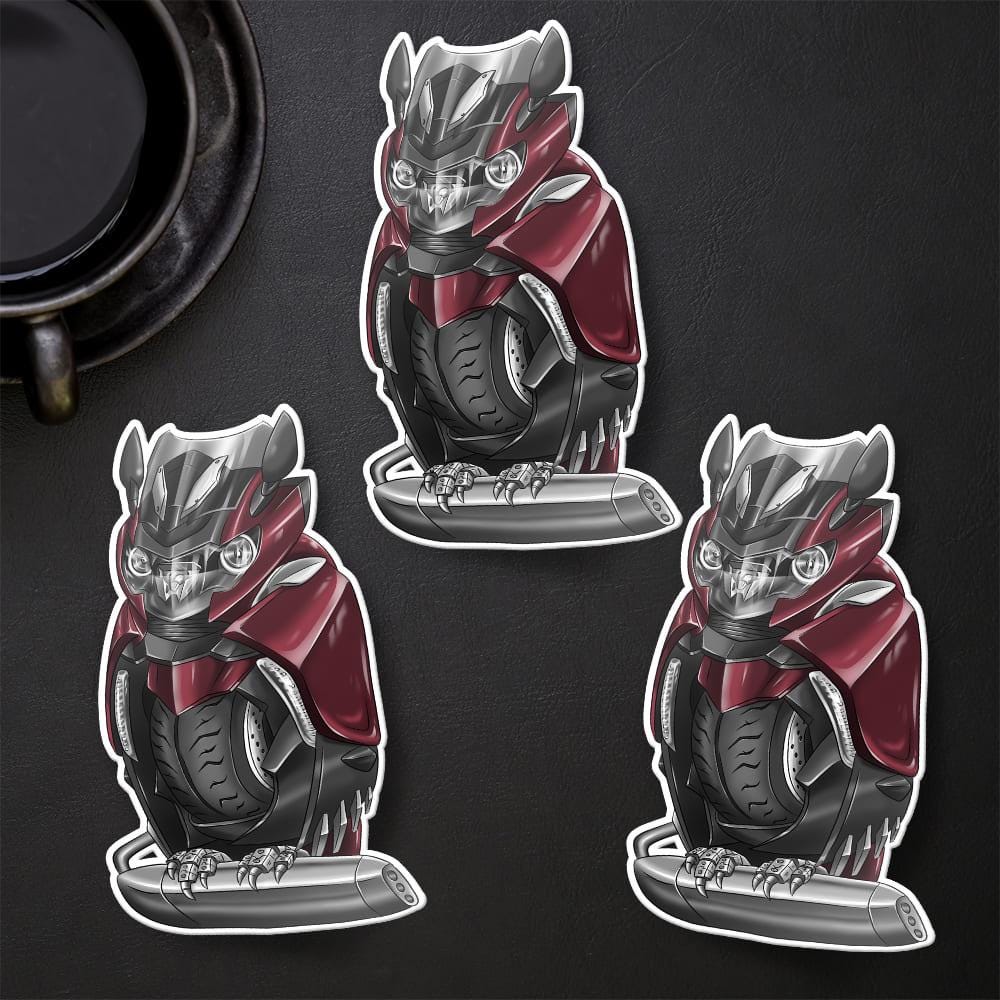 BMW K1600 Inspired Stickers - Set of 3 Motorcycle Decals for Motorrad Riders