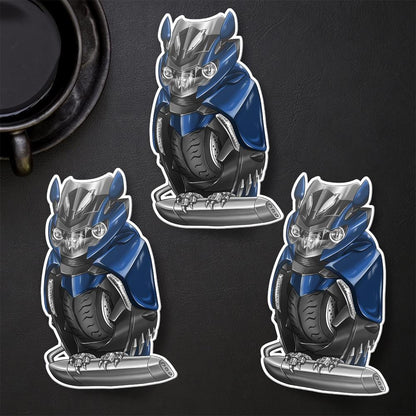 BMW K1600 Inspired Stickers - Set of 3 Motorcycle Decals for Motorrad Riders