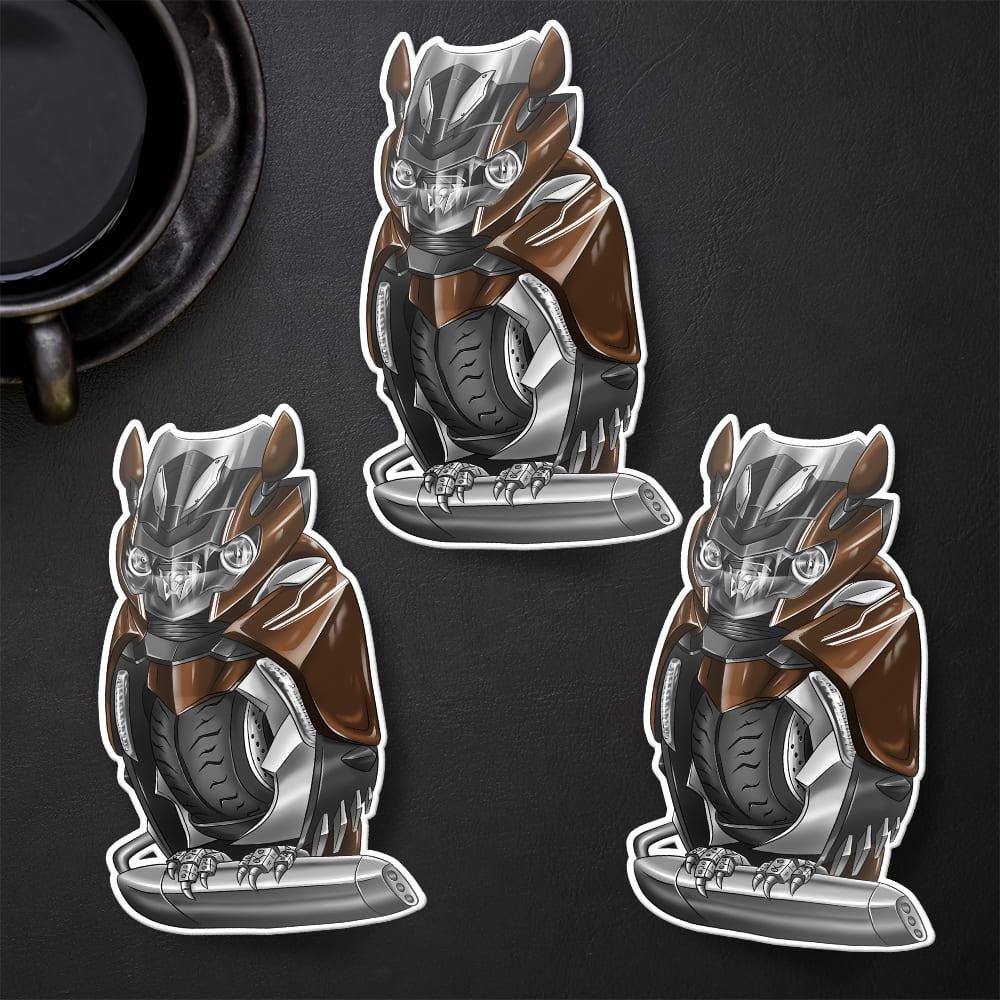 BMW K1600 Inspired Stickers - Set of 3 Motorcycle Decals for Motorrad Riders