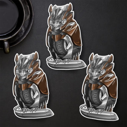 BMW K1600 Inspired Stickers - Set of 3 Motorcycle Decals for Motorrad Riders