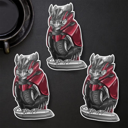 BMW K1600 Inspired Stickers - Set of 3 Motorcycle Decals for Motorrad Riders