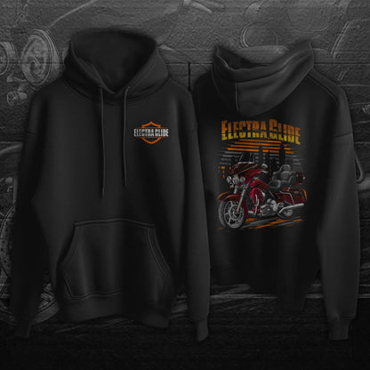 Harley Electra Glide CVO Ultra Classic FLHTCUSE 2009-11 Inspired Hoodie - Motorcycle Sweatshirt for Biker