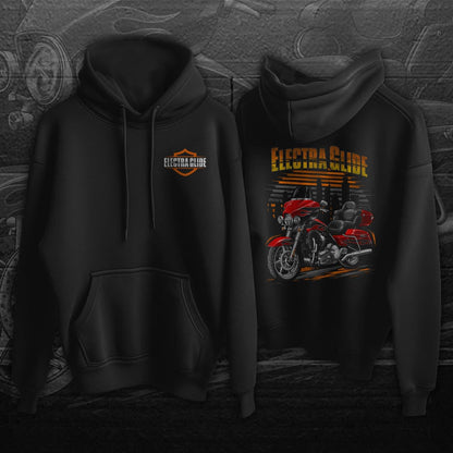Harley Electra Glide CVO Ultra Classic FLHTCUSE 2009-11 Inspired Hoodie - Motorcycle Sweatshirt for Biker