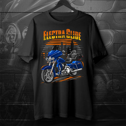 Harley Electra Glide CVO Ultra Classic FLHTCUSE 2006-08 Inspired T-Shirt - Motorcycle Tee Shirt for Biker