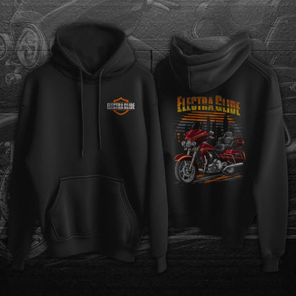 Harley Electra Glide CVO Ultra Classic FLHTCUSE 2009-11 Inspired Hoodie - Motorcycle Sweatshirt for Biker