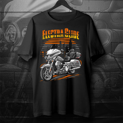 Harley Electra Glide CVO Ultra Classic FLHTCUSE 2006-08 Inspired T-Shirt - Motorcycle Tee Shirt for Biker