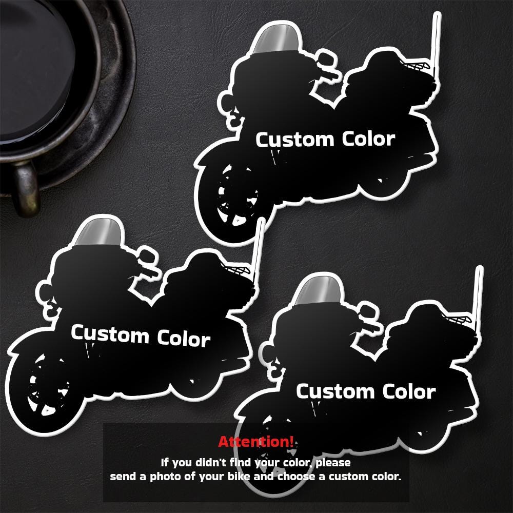 Harley Electra Glide CVO Ultra Classic FLHTCUSE 2009-11 Inspired Stickers - Set of 3 Motorcycle Decals for Bikers