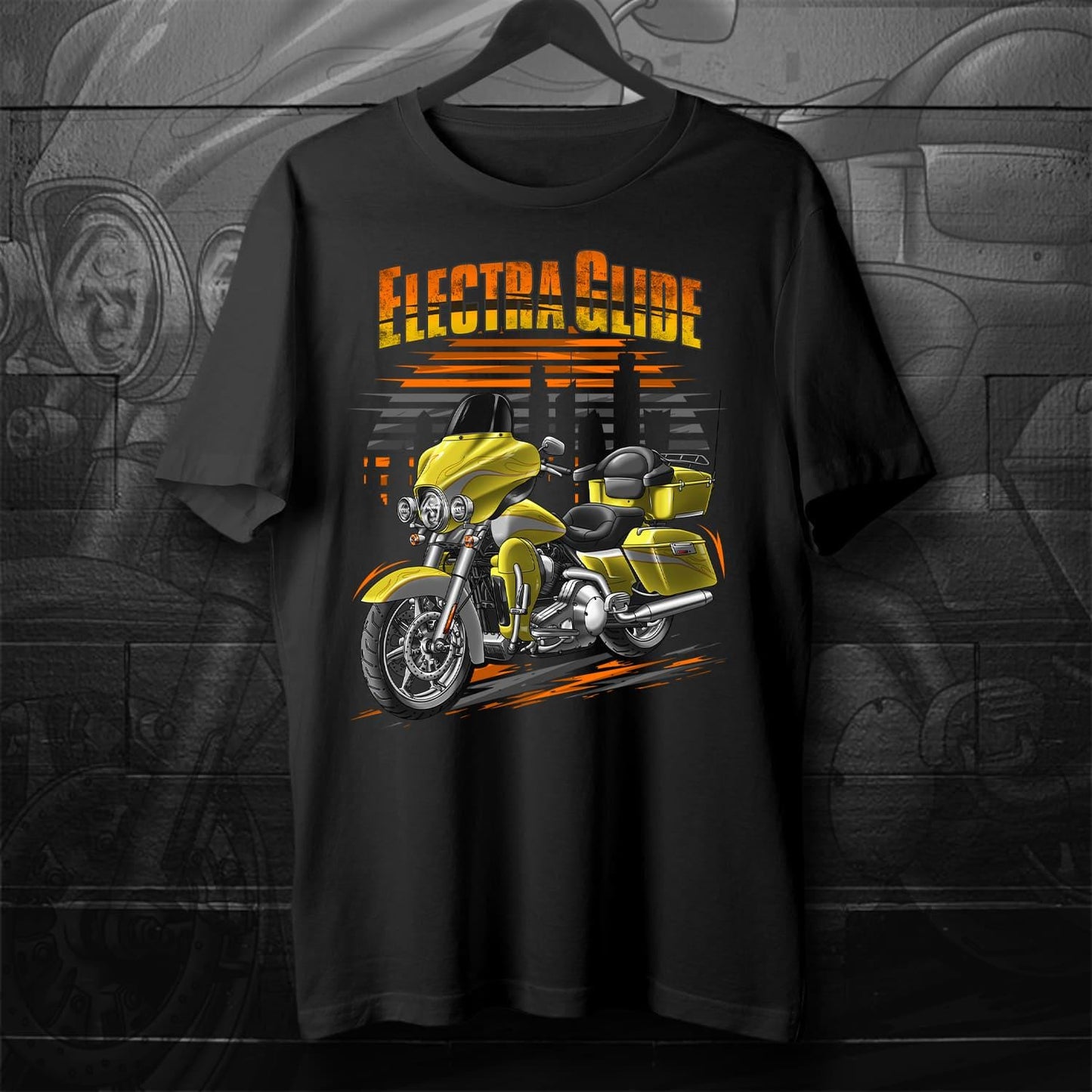 Harley Electra Glide CVO FLHTCSE T-Shirt - Motorcycle Tee Shirt for Biker