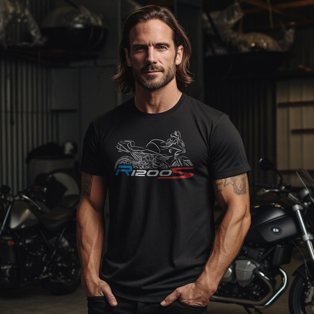 BMW R1200S T-Shirt - Motorcycle Tee Shirt for Motorrad Riders