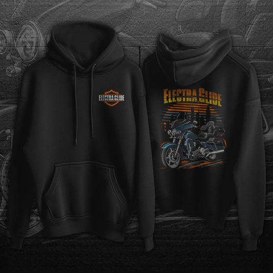 Harley Electra Glide CVO Limited FLHTKSE 2014-18 Inspired Hoodie - Motorcycle Sweatshirt for Biker