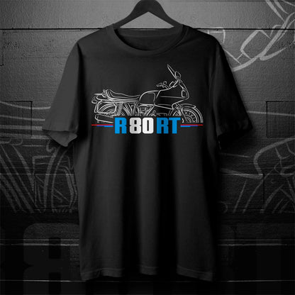 BMW R80RT T-Shirt - Motorcycle Tee Shirt for Motorrad Riders