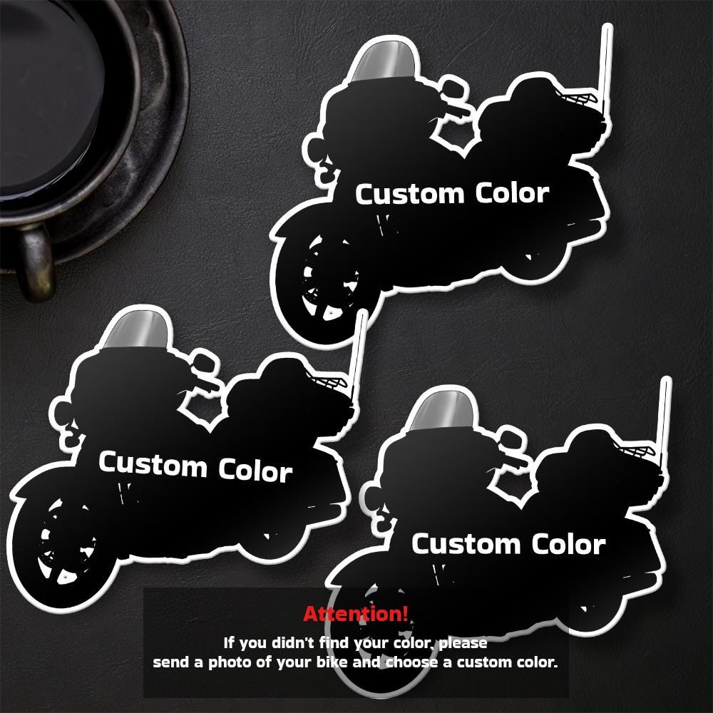 Harley Electra Glide CVO Limited FLHTKSE 2019-21 Inspired Stickers - Set of 3 Motorcycle Decals for Bikers