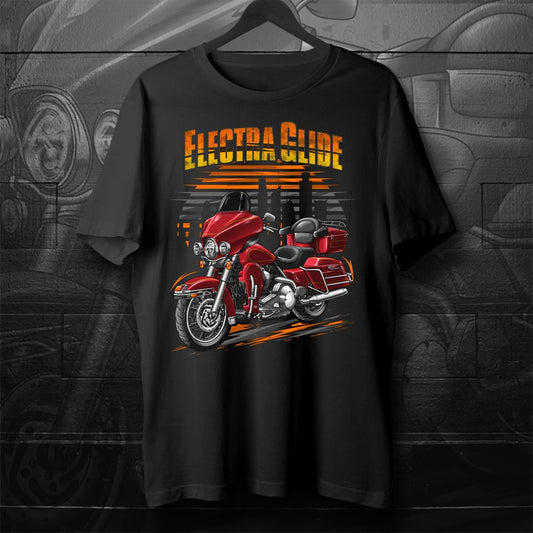Harley Electra Glide Classic FLHTC & FLHTCI 2004 Inspired T-Shirt - Motorcycle Tee Shirt for Biker
