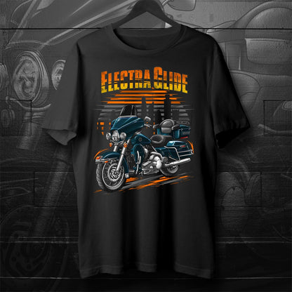 Harley Electra Glide Classic FLHTC & FLHTCI 2004 Inspired T-Shirt - Motorcycle Tee Shirt for Biker