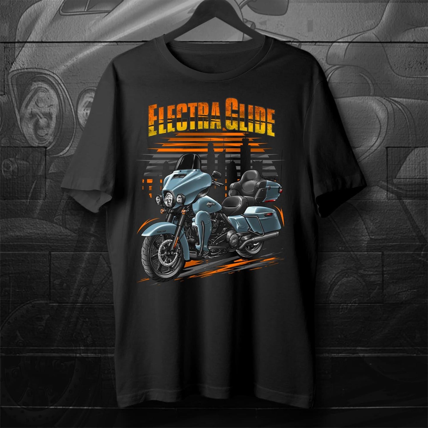 Harley Ultra Limited FLHTK 2024 T-Shirt - Motorcycle Tee Shirt for Biker