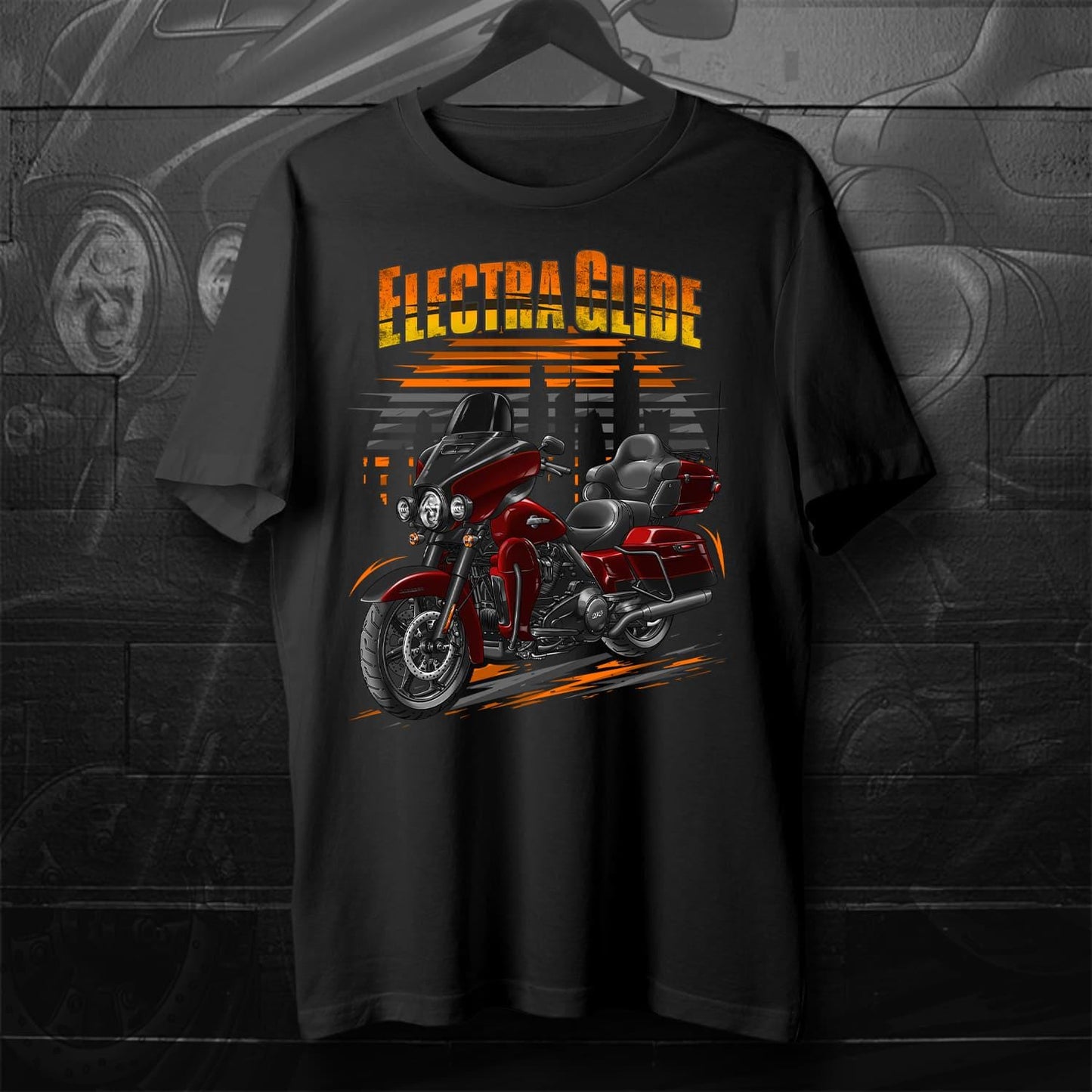 Harley Ultra Limited FLHTK 2024 T-Shirt - Motorcycle Tee Shirt for Biker