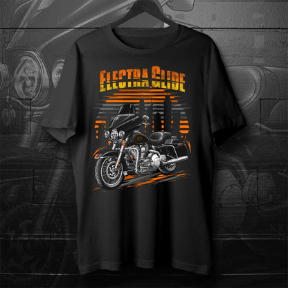 Harley Electra Glide Standard FLHT & FLHTI 1996-2009 Inspired T-Shirt - Motorcycle Tee Shirt for Biker