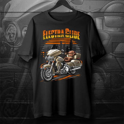Harley Electra Glide Classic FLHTC & FLHTCI 1980-2000 Inspired T-Shirt - Motorcycle Tee Shirt for Biker
