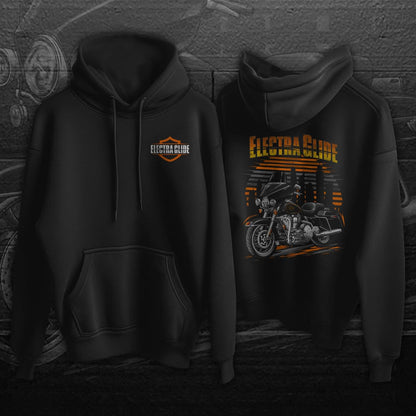 Harley Electra Glide Standard FLHT & FLHTI 1996-2009 Inspired Hoodie - Motorcycle Sweatshirt for Biker