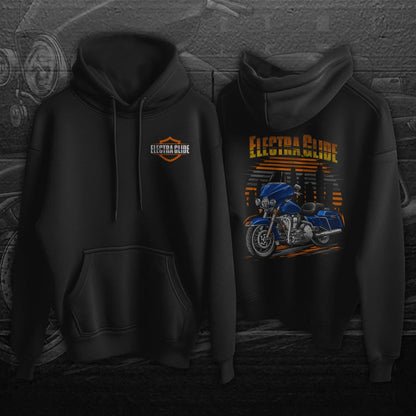 Harley Electra Glide Standard FLHT & FLHTI 1996-2009 Inspired Hoodie - Motorcycle Sweatshirt for Biker