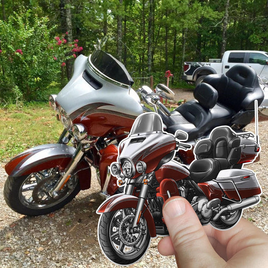 Harley Electra Glide CVO Limited FLHTKSE 2014-18 Inspired Stickers - Set of 3 Motorcycle Decals for Bikers