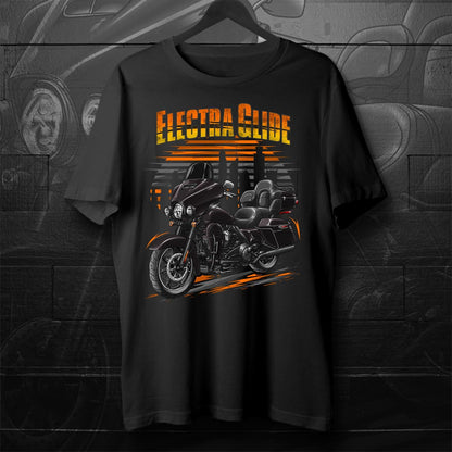Harley Electra Glide CVO Limited FLHTKSE 2014-18 Inspired T-Shirt - Motorcycle Tee Shirt for Biker