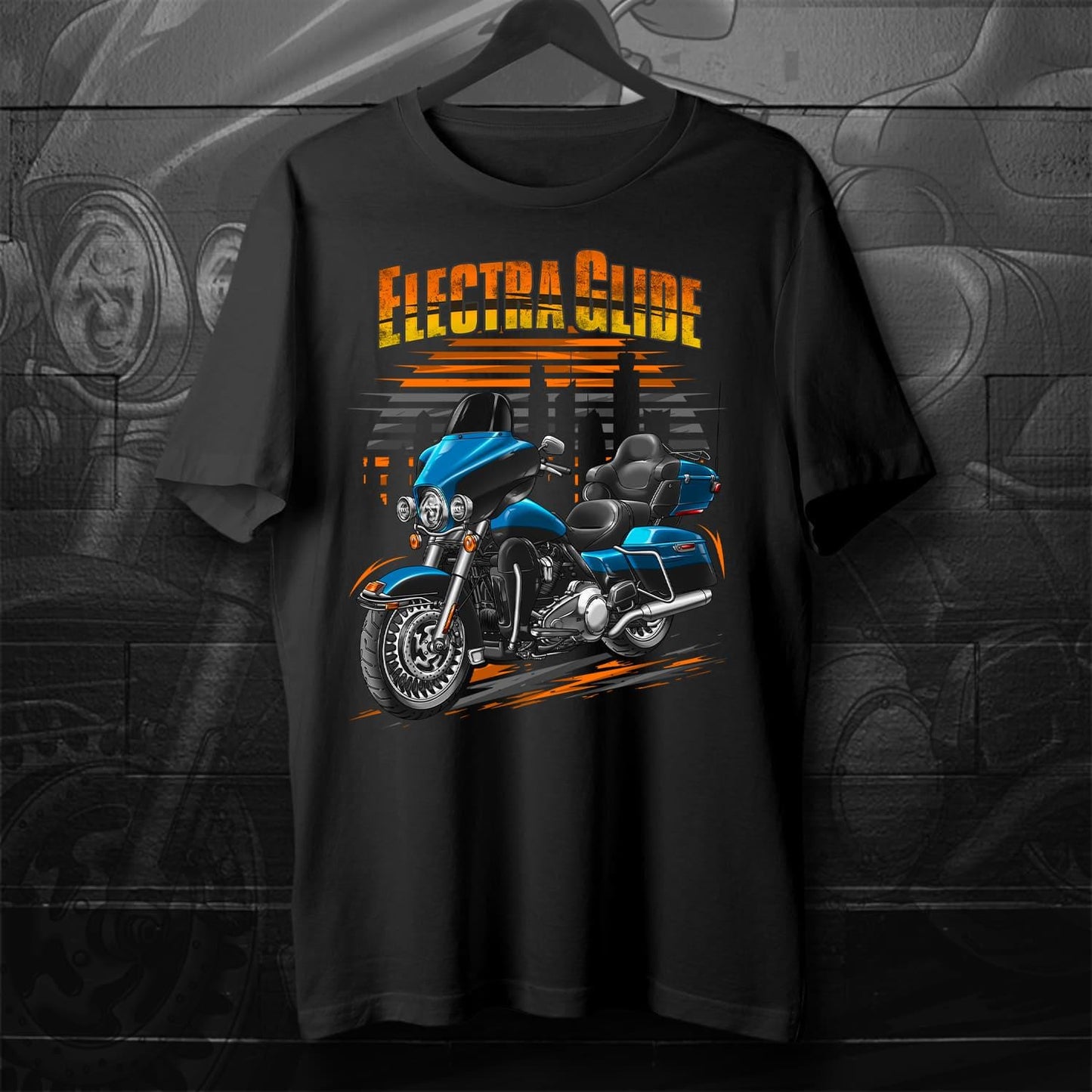 Harley Ultra Limited FLHTK 2011 T-Shirt - Motorcycle Tee Shirt for Biker