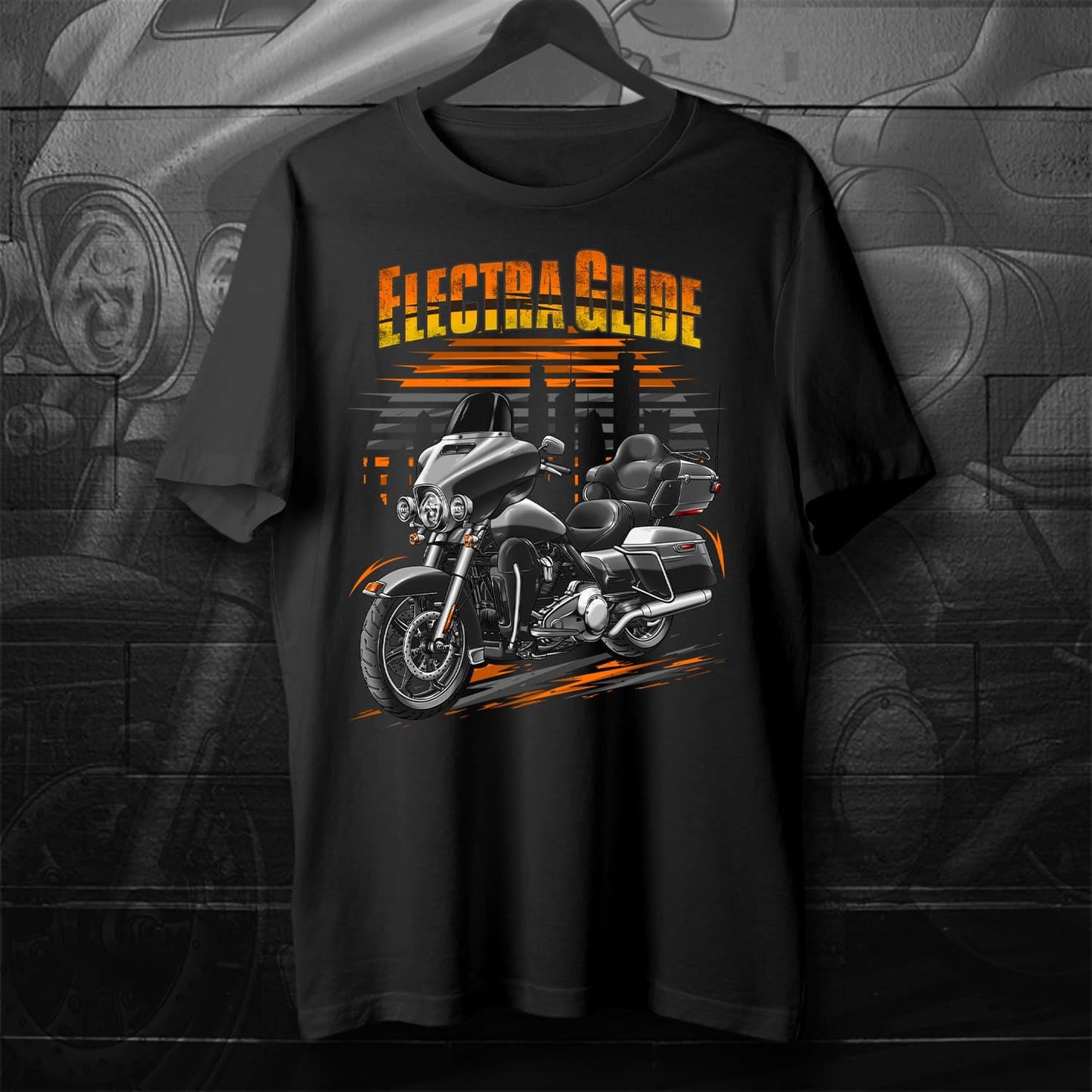 Harley Ultra Limited FLHTK 2018 T-Shirt - Motorcycle Tee Shirt for Biker
