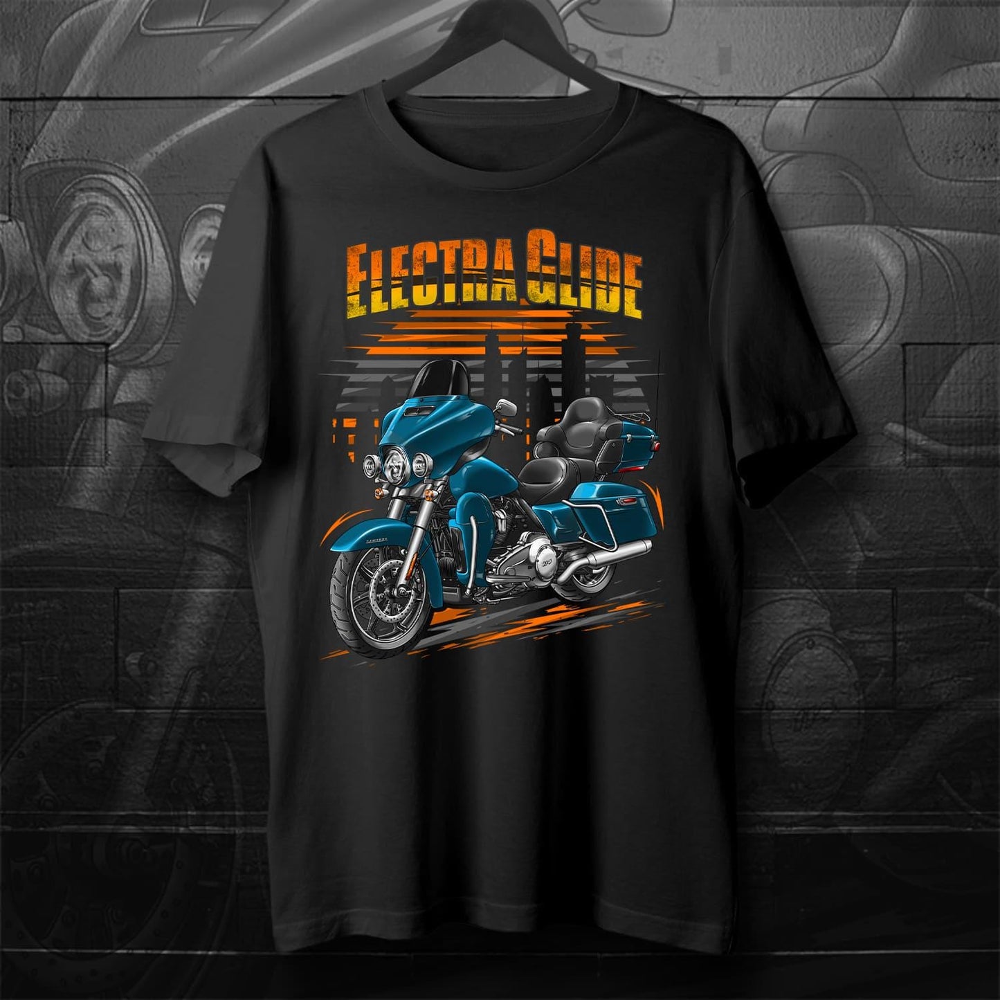 Harley Ultra Limited FLHTK 2020 T-Shirt - Motorcycle Tee Shirt for Biker