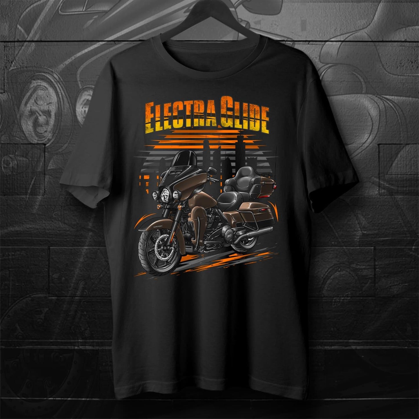 Harley Ultra Limited FLHTK 2021 T-Shirt - Motorcycle Tee Shirt for Biker